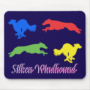 Mousepad Coloridos Silken Windhounds