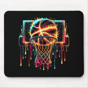 Mousepad Colorir Basquete Colorido Colorir Coluna Lâmpada C