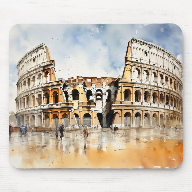 Mousepad Colosseum, Roma - Itália (Frente)