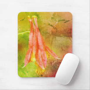 Mousepad Columbine Flower - Abstrato