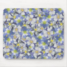 Columbines Padrão Sem Costura