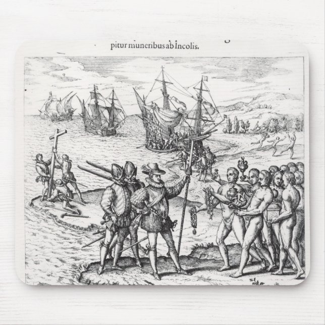 Mousepad Columbo em o que foi chamado primeiramente India (Frente)