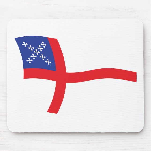 Mousepad com a bandeira da Igreja Episcopal dos EU (Frente)