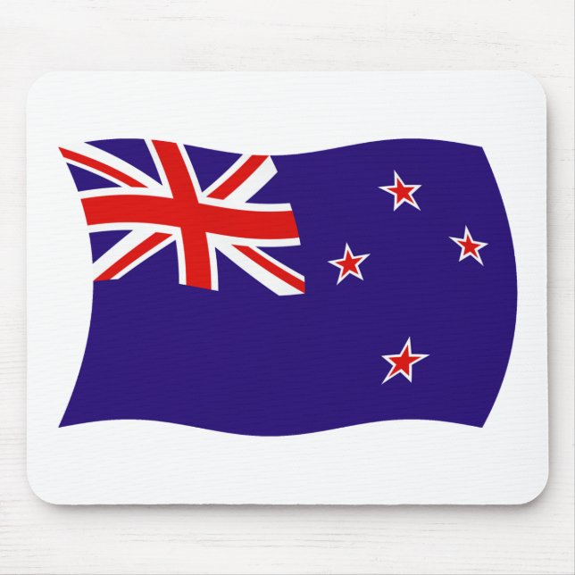 Mousepad com a Bandeira da Nova Zelândia (Frente)