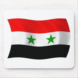 Mousepad com a Bandeira da Síria