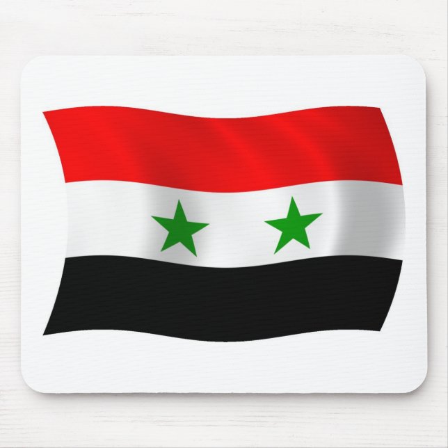 Mousepad com a Bandeira da Síria (Frente)