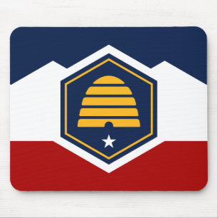 Mousepad com a Bandeira de Utah, EUA