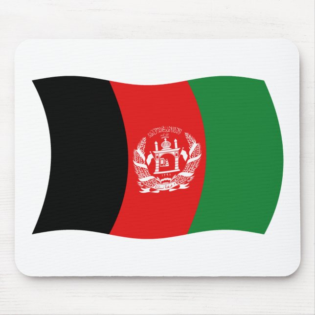 Mousepad com a Bandeira do Afeganistão (Frente)
