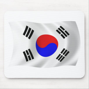 Mousepad com Bandeira da Coreia do Sul