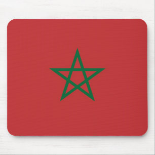 Mousepad com Bandeira de Marrocos