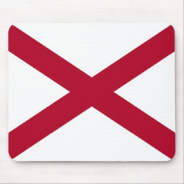 Mousepad com Bandeira do Estado do Alabama - EUA
