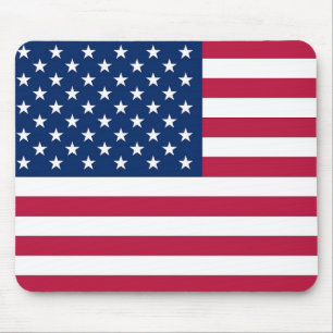 Mousepad com bandeira dos EUA
