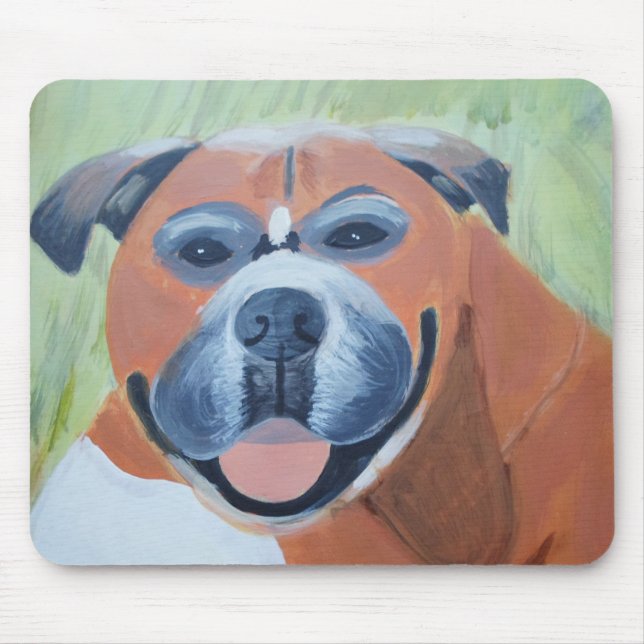 Mousepad com Cachorro Boxer (Frente)
