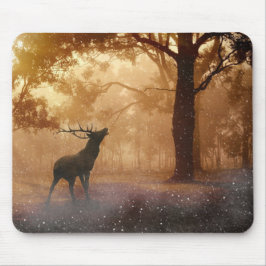 Mousepad com Deer / Mousepad Hirsch