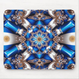 Mousepad com Design argentino de cores