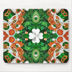 Mousepad com Design de cores da Irlanda