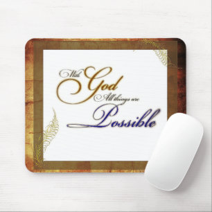 Mousepad Com Deus