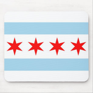 Mousepad com Flag de Chicago - EUA