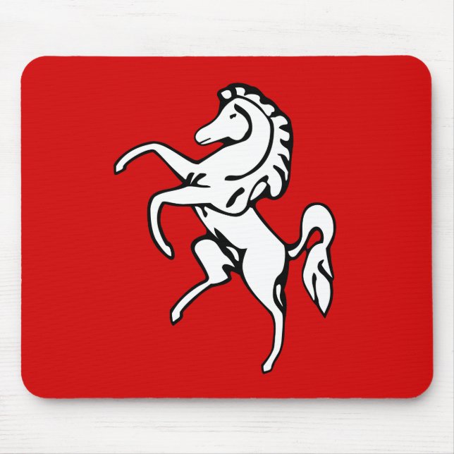 Mousepad com Flag of Kent, Inglaterra (Frente)