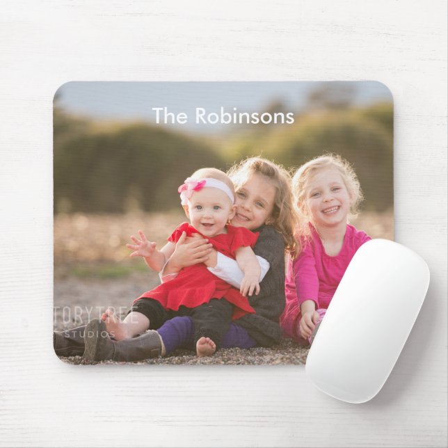 Mousepad com Foto Personalizada da Família (Com mouse)