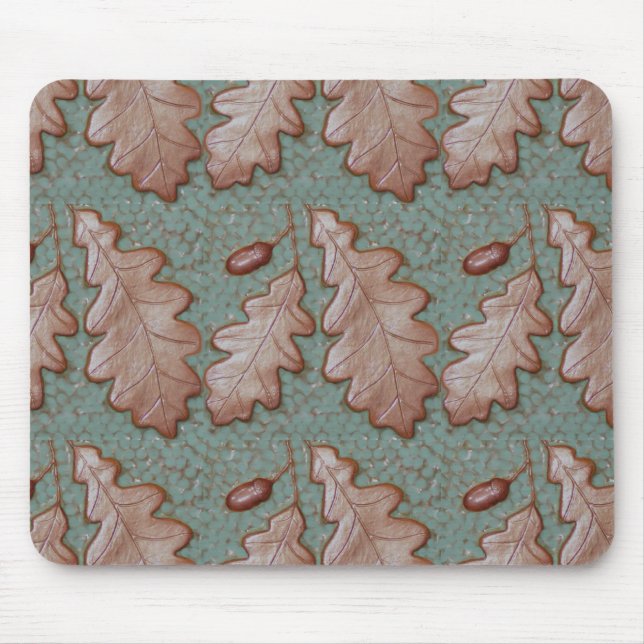 Mousepad Com impressão De Folha De Oak (Frente)