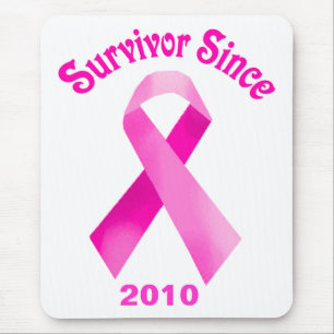 Mousepad com Laço Rosa do Cancro da Mama