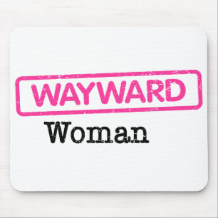 Mousepad com logotipo woman Wayward