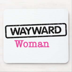 Mousepad com logotipo woman Wayward