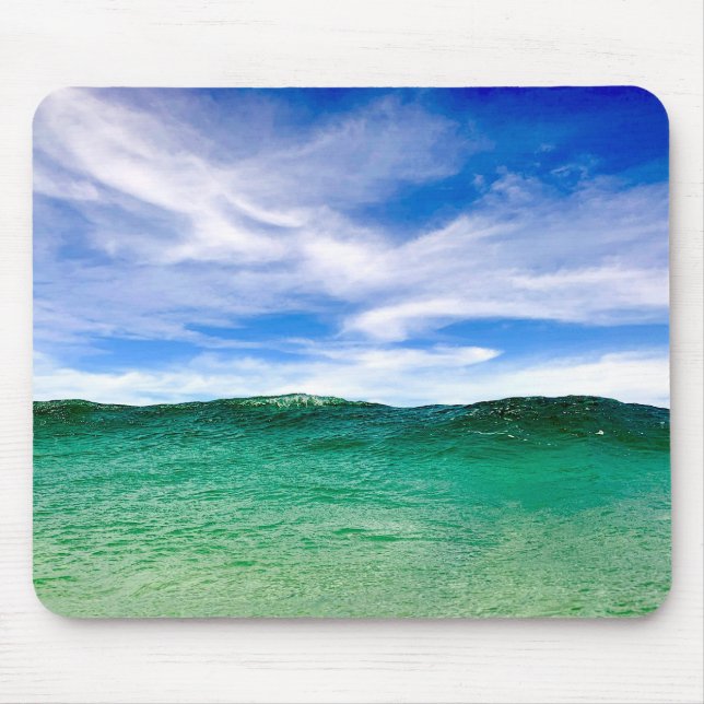 Mousepad com Nuvens e Oceano (Frente)