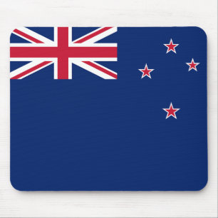 Mousepad com pavilhão da Nova Zelândia