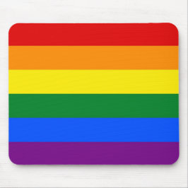 Mousepad com Sinalizador LGBT Rainbow