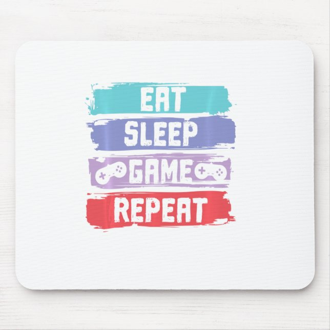 Mousepad Coma a controladora de repetição do jogo de repous (Frente)