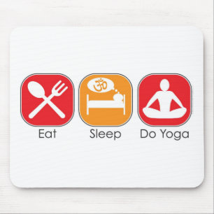 Mousepad Coma a ioga do sono
