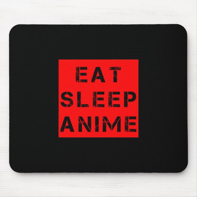 Mousepad Coma anime do sono (Frente)