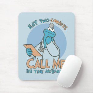 Mousepad Coma dois biscoitos, me ligue pela manhã