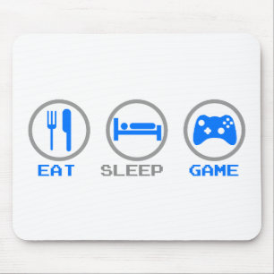 Mousepad Coma Novamente o Jogo do Sono - Jogador, videos ga