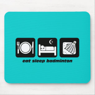 Mousepad coma o badminton do sono