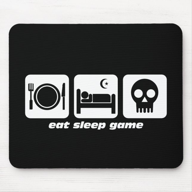 Mousepad Coma o jogo do sono (Frente)