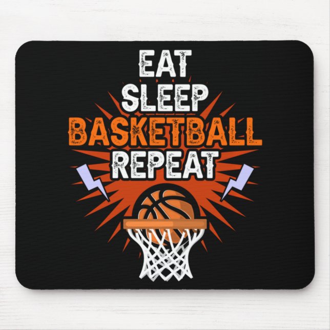 Mousepad Coma o reprodutor de basquete do jogador Gift Fun  (Frente)