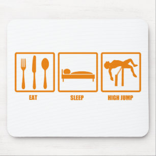 Mousepad Coma o salto alto do sono