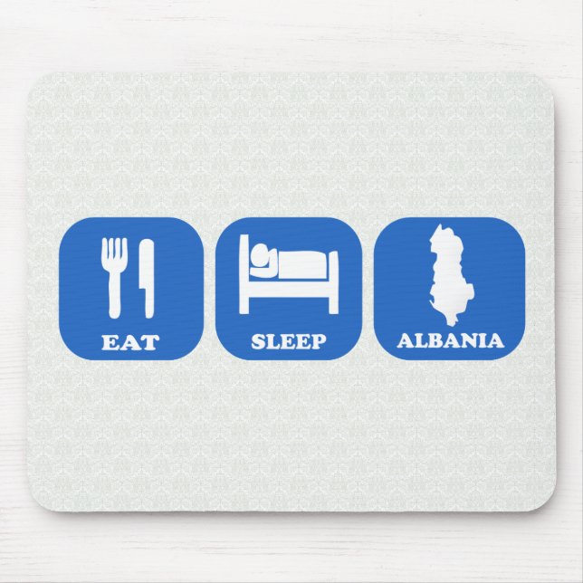 Mousepad Coma o sono Albânia (Frente)