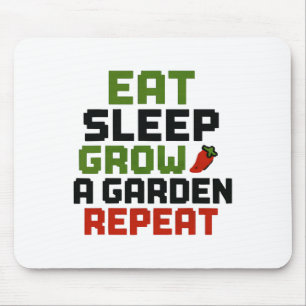 Mousepad Coma O Sono Cultivar Um Jardim Repetindo O Jardim