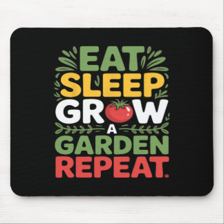 Mousepad Coma O Sono Cultivar Um Jardim Repetir Gama De Jar