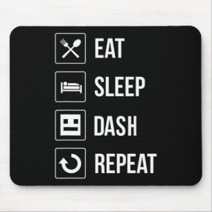 Mousepad Coma O Travamento Do Sono Repetir A Geometria Do J