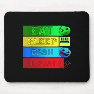 Mousepad Coma O Travamento Do Sono Repetir A Geometria Do J