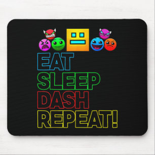 Mousepad Coma O Travamento Do Sono Repetir A Geometria Do J