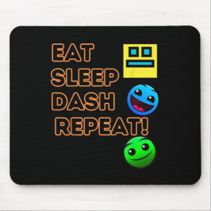 Mousepad Coma O Travamento Do Sono Repetir A Geometria Do J