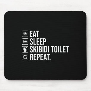 Mousepad Coma Sleep Skibidi Toilet Repete Toil Engraçado Sk