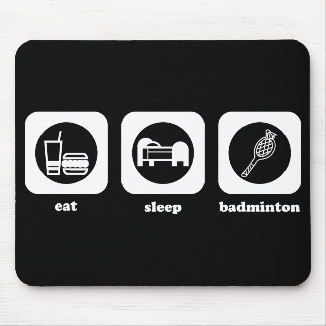 Mousepad Coma. Sono. Badminton. Mouepad (Frente)