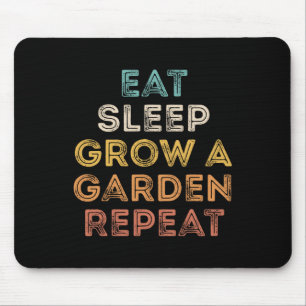 Mousepad Coma Sono Faça Um Jardim Repetir Jogo Engraçado 5